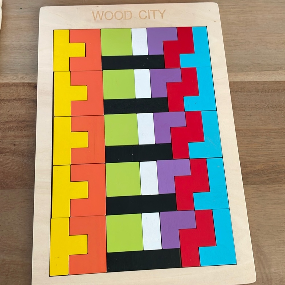 Wood City Wooden Puzzle